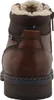 Auf dem Bild ist ein brauner Stiefel in voller Ansicht zu sehen. Der Stiefel wird von der linken Seite präsentiert und zeigt einen klassischen Schnitt mit soliden Nähte und einer strukturierten Oberfläche. Produktbild-Vorschau