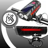 Fahrradlicht Set LED vorne und hinten mit Solarladung, Akku Produktbild-Vorschau 9