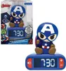 Réveil Veilleuse Digital Captain America, 3D Lumineux et Voir les images du produit 2