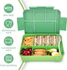 Brotdose Kinder mit Fächern, 1300ml Jausenbox Kinder, Produktbild-Vorschau 7