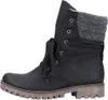 Rieker  Damenschuhe Stiefel Schnürer Stiefel Schwarz Produktbild-Vorschau 61