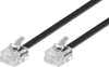 MicroConnect ModularCable RJ11 6P/4C 6m (MPK186) Voir les images du produit 1