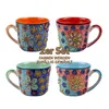 Gall&Zick große Kaffeetasse, handbemalt, Blumenmuster, ca. Produktbild-Vorschau 2