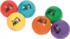Lot de balles de jeu Megaform - 6 balles colorées de 7 cm Voir les images du produit 1