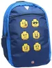 LEGO Extended Backpack Faces Blue Kinder Rucksack Gesichter Produktbild-Vorschau 5