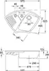 Villeroy & Boch Keramikspüle 672902FU, Arena Eck Eckspüle Produktbild-Vorschau 5