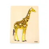 Viga Montessori-Holzpuzzle - Giraffe Produktbild-Vorschau 1