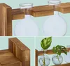 Váza Relaxdays ve tvaru zkumavky, kulaté skleněné vázy s Náhled obrázku produktu 5