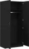 vidaXL Kleiderschrank mit Tür Schwarz Eichen-Optik 90 x 52 Produktbild-Vorschau 5