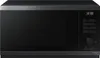 A front view of a black Samsung microwave. Anteprima dell’immagine prodotto