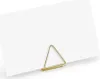 Triangolo portabiglietti da visita 2,3 cm in metallo Anteprima dell’immagine prodotto 1