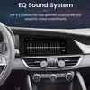 The interior of a car showing a digital dashboard display with an EQ sound system interface. Anteprima dell’immagine prodotto