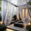Rideau extra-large d'extérieur en voile, moustiquaire, Voir les images du produit 6