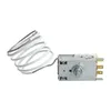 A single thermostat with a coiled wire and a metal casing, isolated on a white background. Produktbild-Vorschau