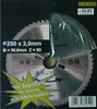 Multi Sägeblatt 250 x 30 mm 60 Zähne Kreissägeblatt Produktbild-Vorschau 2