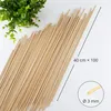Holzstäbe rund aus Buche natur, Ø 3 mm Länge 40 cm, 100 Produktbild-Vorschau 2