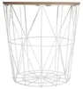 Atmosphera Créateur d'intérieur Korbtisch Kumi Metall Produktbild-Vorschau 3