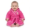 Baby-Bademantel – 0–12 Monate | Mit Kapuze - Rot Produktbild-Vorschau 2