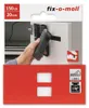Klettband fix-o-moll selbstklebend 150cm x 20mm weiß Produktbild-Vorschau 2