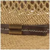 Luftiger Gartenstrohhut Traveller mit Kunstlederband von Hut-Breiter in beige Produktbild-Vorschau