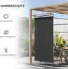Outsunny Senkrechtmarkise Balkonsichtschutz mit Produktbild-Vorschau 4
