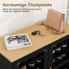 COSTWAY Scarpiera a 7 livelli con ante a macchina, Anteprima dell’immagine prodotto 5