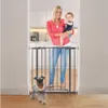 DREAMBABY Zábrana bezpečnostní kovová AVA 75-81 cm, šedá Náhled obrázku produktu 4