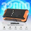 Solar Powerbank 32000mAh, Solar Ladegerät mit 2 USB-A Produktbild-Vorschau 2