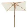 Sekey Rechteckiger Sonnenschirm 200x150 cm Holzoptik, Produktbild-Vorschau 7