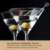 20 Stück Cocktailspieße aus Edelstahl, Cocktailsticks, Produktbild-Vorschau 3
