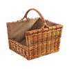 Kobolo Holztrage Holzkorb für Kaminholz - Rattan Lacak mit Produktbild-Vorschau 1
