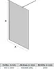 Duschwand Walk in dusche 90x200cm Milchglas Duschabtrennung Produktbild-Vorschau 7