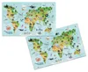 HERMA World map, Vícebarevný, Karton, 350 mm, 550 mm, 1 Náhled obrázku produktu 1