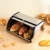 Brotkasten,Brotaufbewahrungsbox aus Edelstahl mit Produktbild-Vorschau 8
