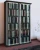 VCM - Drewno CD DVD Stand Shelf Gallery Drzwi szklane Podgląd zdjęcia produktu 3