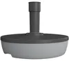 Pied De Parasol Rond 20l à Remplir Gris Béton - Eda Voir les images du produit 1