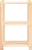 vidaXL Scaffale a 3 ripiani 60×38×90 cm in pino massiccio Anteprima dell’immagine prodotto 2