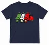 Talianska retro vlajka na kolieskové korčule, motorka, Náhľad obrázku produktu 2
