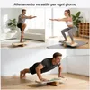 FunLife Balance Board in legno di betulla con rotelle Anteprima dell’immagine prodotto 6