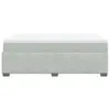Boxspringbett mit Matratze Hellgrau 140x200 cm Samt Produktbild-Vorschau 8