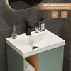 Lavabo con mobile sottolavabo - Lavabo sospeso - Piccolo Anteprima dell’immagine prodotto 9