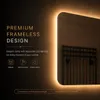 LoXa – Miroir de salle de bain rectangulaire Malaga avec Voir les images du produit 3