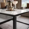 Couchtisch 2in1 YOSHI GLASS mit schwarzem und weißem Produktbild-Vorschau 4