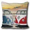 VW Volkswagen Bulli T1 085 Coussin douillet 40 x 40 cm Voir les images du produit 3