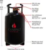 CAMPKO Gastankflasche 30 Liter mit 80% Multiventil (DE) Produktbild-Vorschau 1
