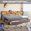 Sofá cama Flieks de 90x200 cm con cama extraíble, sofá cama Vista previa de la imagen del producto 7