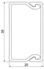 Wand- und Deckenkanal WDK 20035 20x35 reinweiss (6191045) Podgląd zdjęcia produktu 3