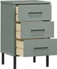 VidaXL 350977, Grau, Metall, Pinienwald, OSLO, 400 mm, 350 Produktbild-Vorschau 5