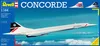 Revell Flugzeug-Modellbausatz Concorde, 67 Teile, 1:144, Anteprima dell’immagine prodotto 1