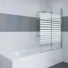 IMPTS 120x140cm Duschwand für Badewanne 2 TLG. Produktbild-Vorschau 1